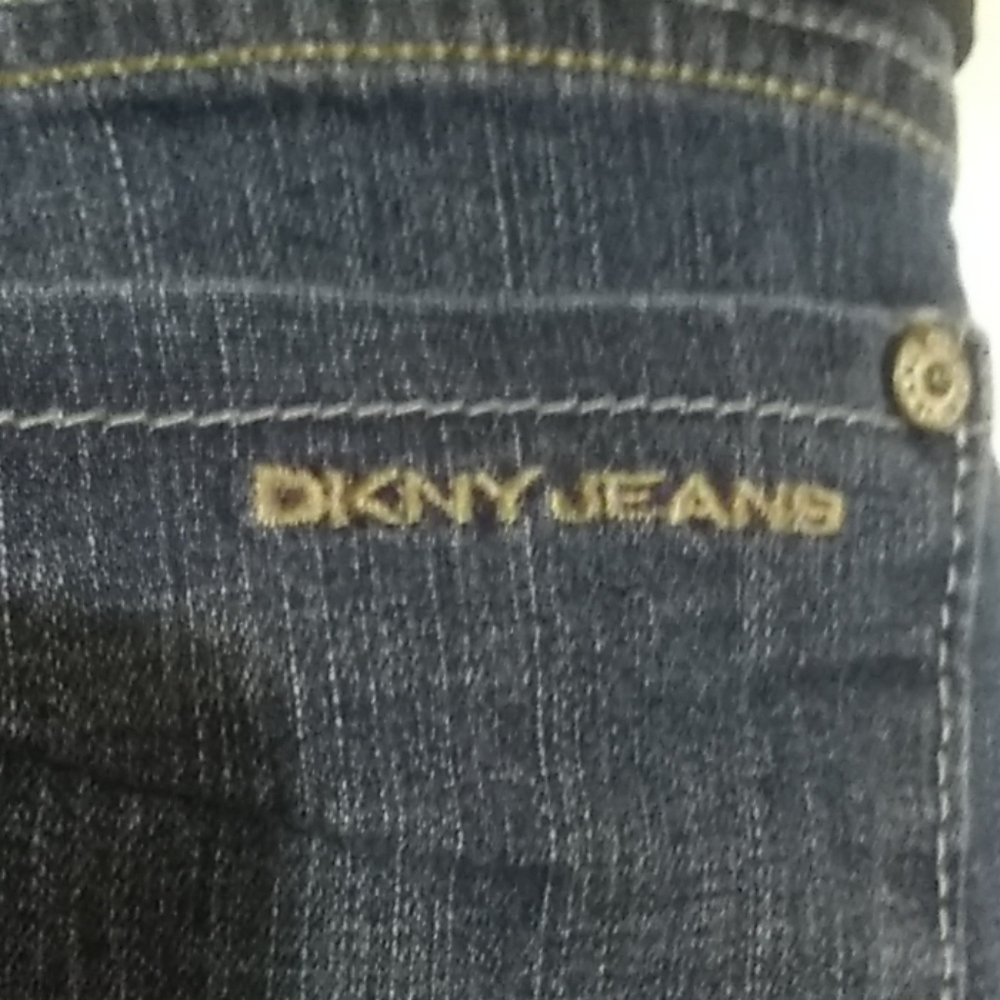 DKNY So-Low-Lita Straight Leg Jeans Size 10 - Picture 6 of 8